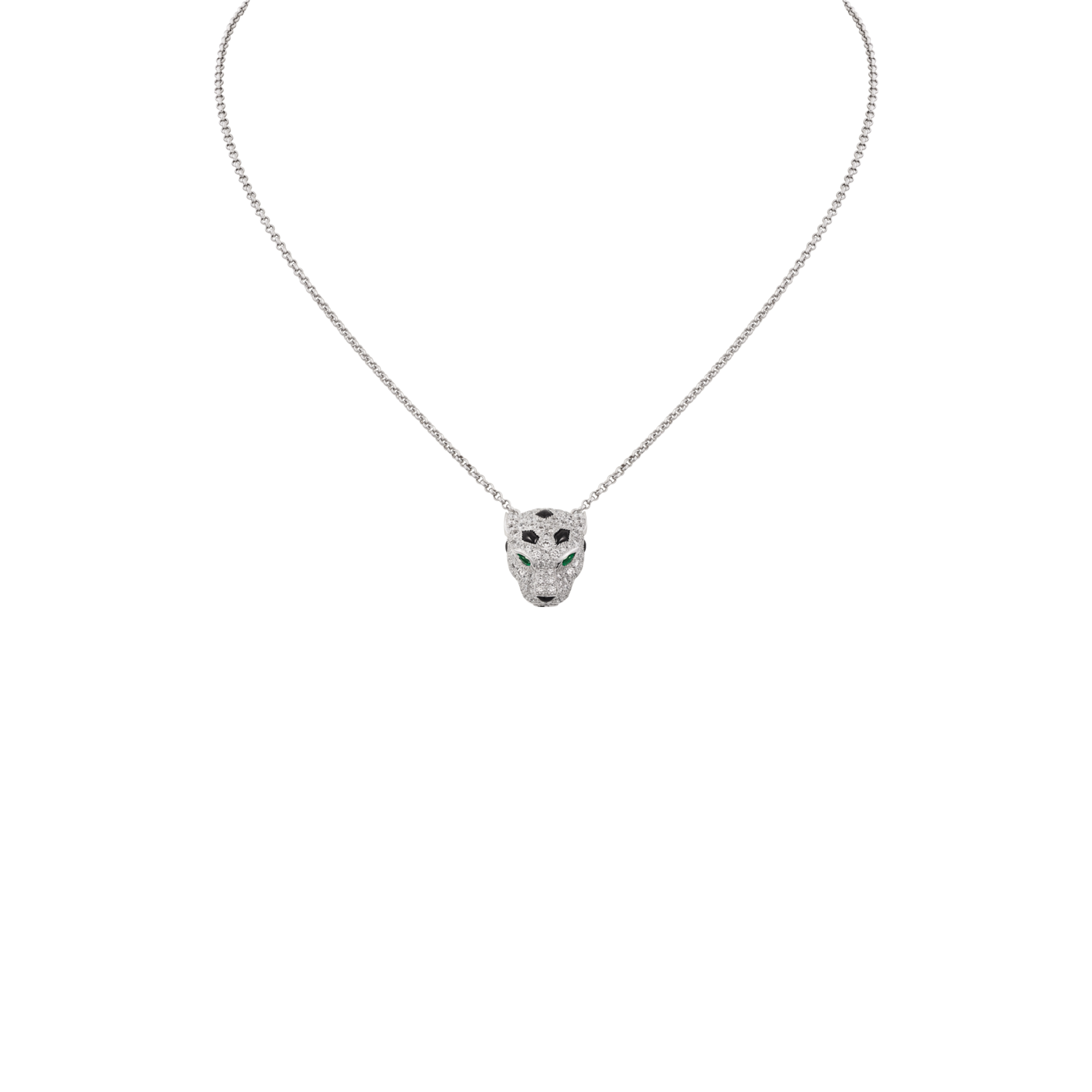 CARTIER PANTHÈRE WHITE GOLD DE CARTIER NECKLACE N7424341